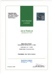 certifikát jana radová